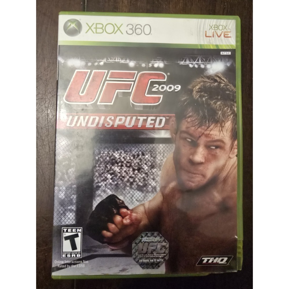 UFC Undisputed XBOX 360 Fighting‎ (Video Game) TESTED